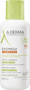 A-Derma Exomega control emoliencia krém pre suchú pokožku s tendenciou k atopickému ekzému 400 ml