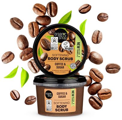 Organic Shop telový peeling Brazílska káva 250 ml