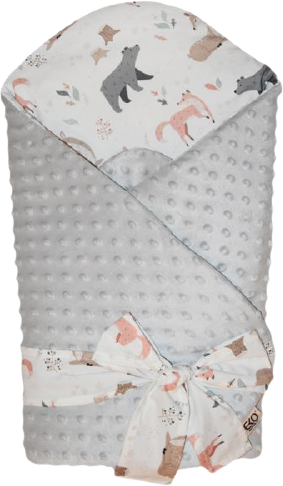 Eko Zavinovačka Minky s kokosový vnútrom Roe-Deer 75x75cm