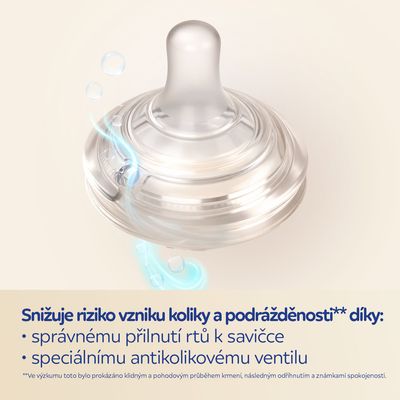Canpol babies Sada fliaš Natural Shape 2 x 260 ml