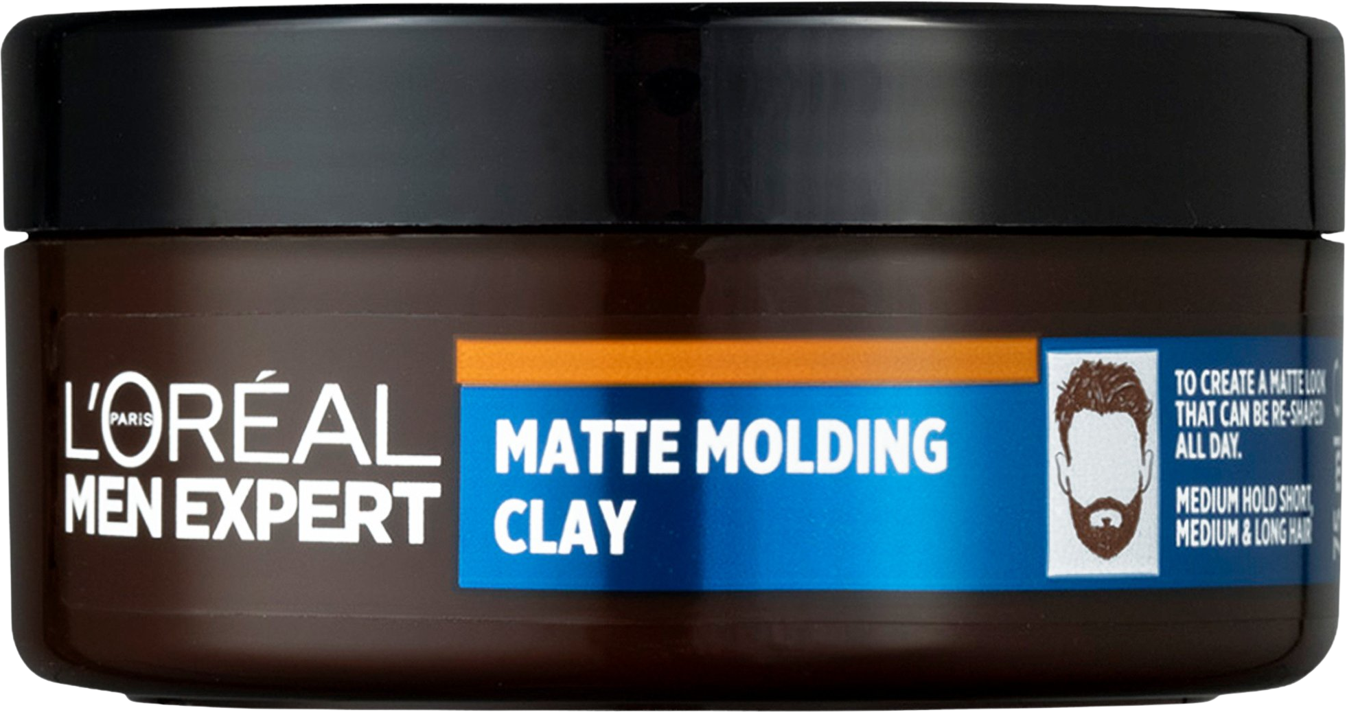 L'Oréal Paris Men Expert Tvarujúca hlina pre strapatý účes, 75 ml