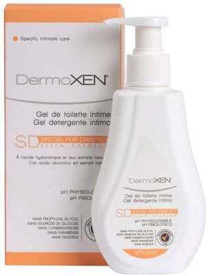 Dermoxen SD ultra-calming intímny čistiaci gél pre diabetikov 125 ml