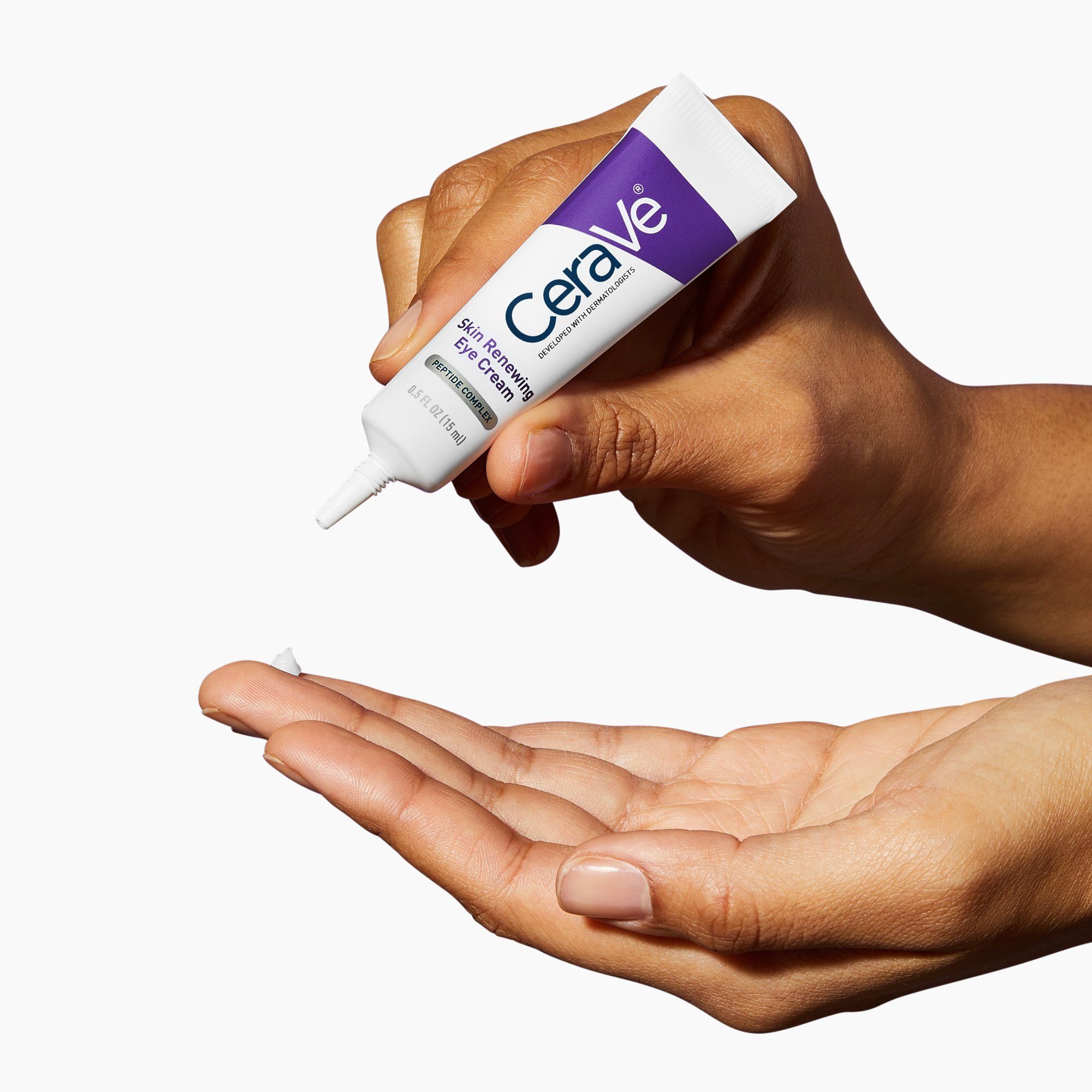 CeraVe očný krém pre obnovu pleti s 3 esenciálnymi ceramidmi, niacínamidom a kofeínom 15 ml