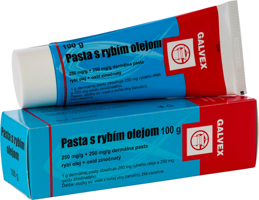 Galvex Pasta s rybím olejom 100 g