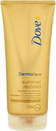 Dove Derma Spa Summer Revived, Tónovacie telové mlieko 200 ml