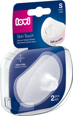 LOVI Chránič prsnej bradavky S-malý 2 ks