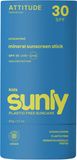 Attitude Detská 100% minerálna ochranná tyčinka na celé telo (SPF 30) bez vône 60 g
