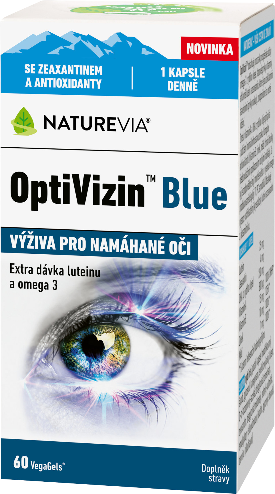 NatureVia OptiVizin Blue 60 kapsúl