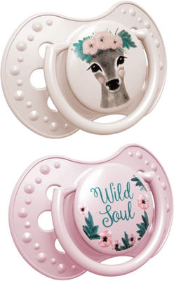 LOVI Cumlík s mini štítkom silikónový dynamický wild soul 2 ks