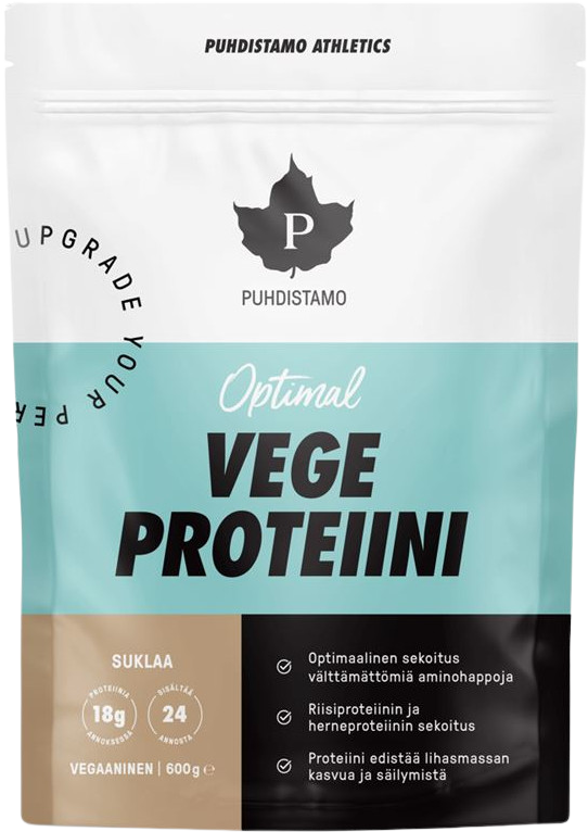 Puhdistamo Optimal Vegan Protein čokoláda 600 g