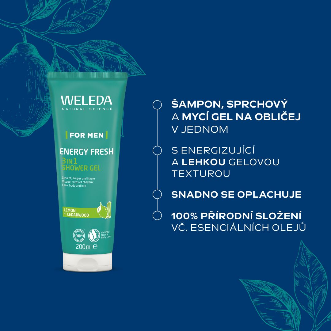 Weleda Men Refresh sada 2 ks