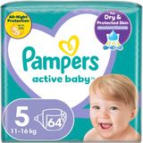 Pampers Active Baby Plienky S5, 11-16 kg, 64 ks