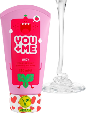 You Me Strawberry lubrikant so šťavnatou jahodovou arómou 150 ml