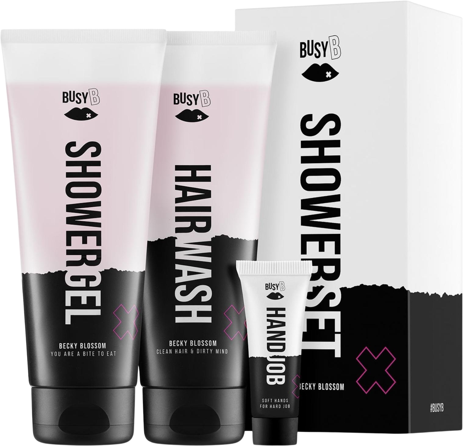 BusyB Darčeková sada pre kompletnú starostlivosť o telo a vlasy