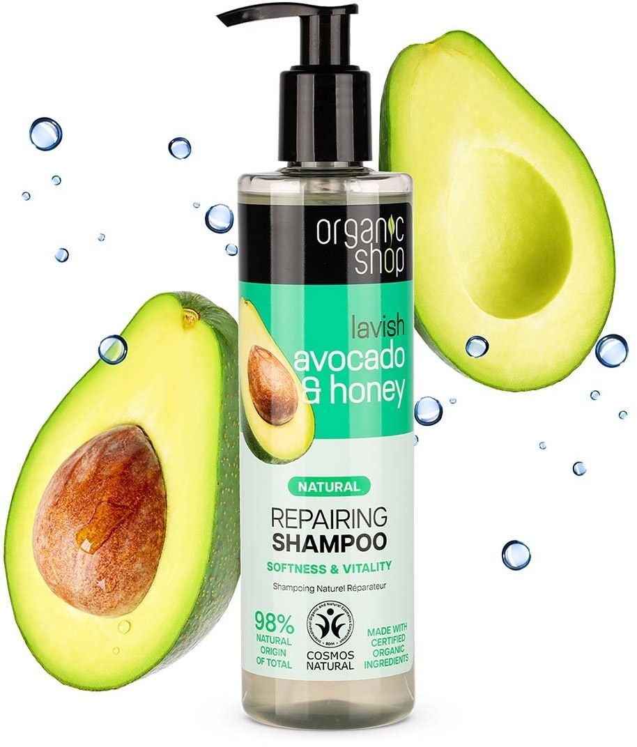 Organic Shop Obnovujúci šampón Avokádo a Med 280 ml