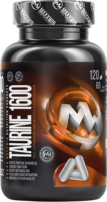 Maxxwin Taurín 1600, 120 kapsúl