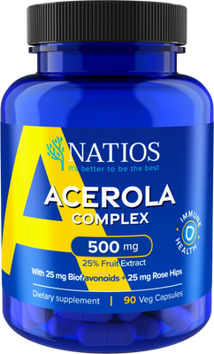Natios Acerola Complex 500 mg 90 kapsúl