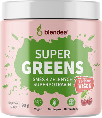 Blendea Supergreens višňa 90 g