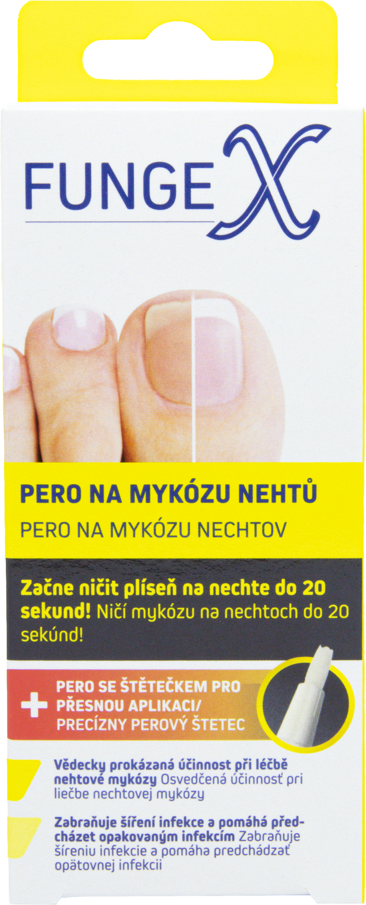 FungeX Pero na mykózu nechtov 4 ml