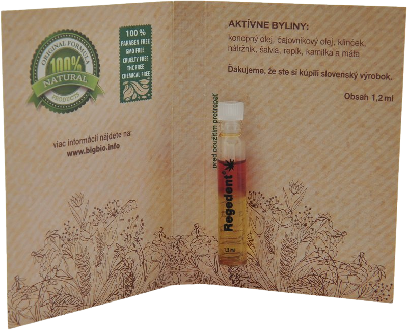 CannaBiopharm BigBio regedent prírodné regeneračné sérum 1.2 ml