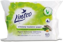 Linteo SATIN Vlhčený toaletný papier z dubovej kôry 60ks