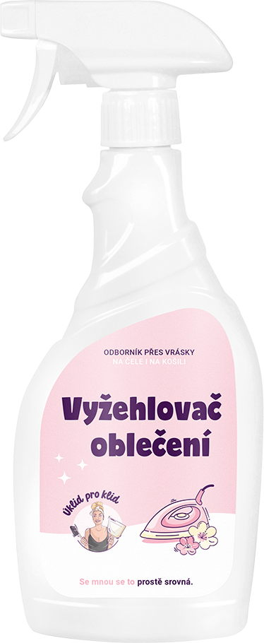 Úklid pro klid Vyhladzovač Flower 500 ml