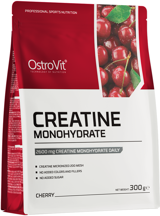 OstroVit Kreatín Monohydrát čerešňa 300 g