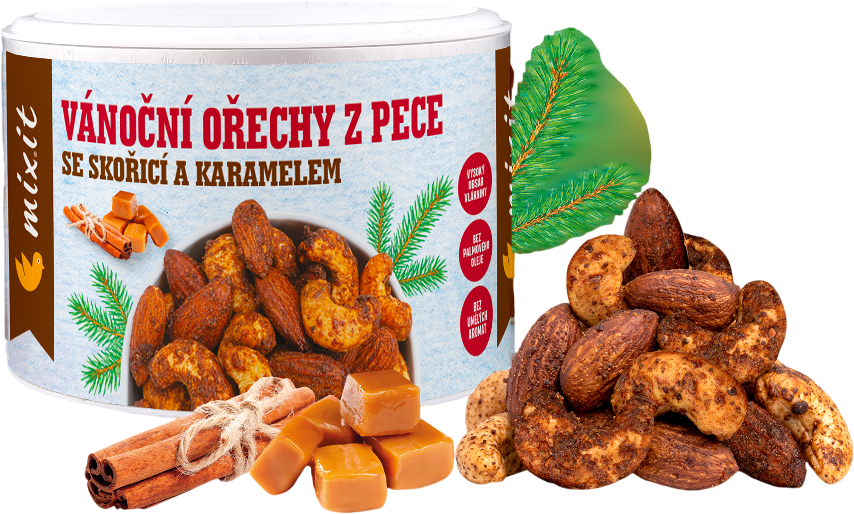 Mixit Vianočné orechy z pece 160 g