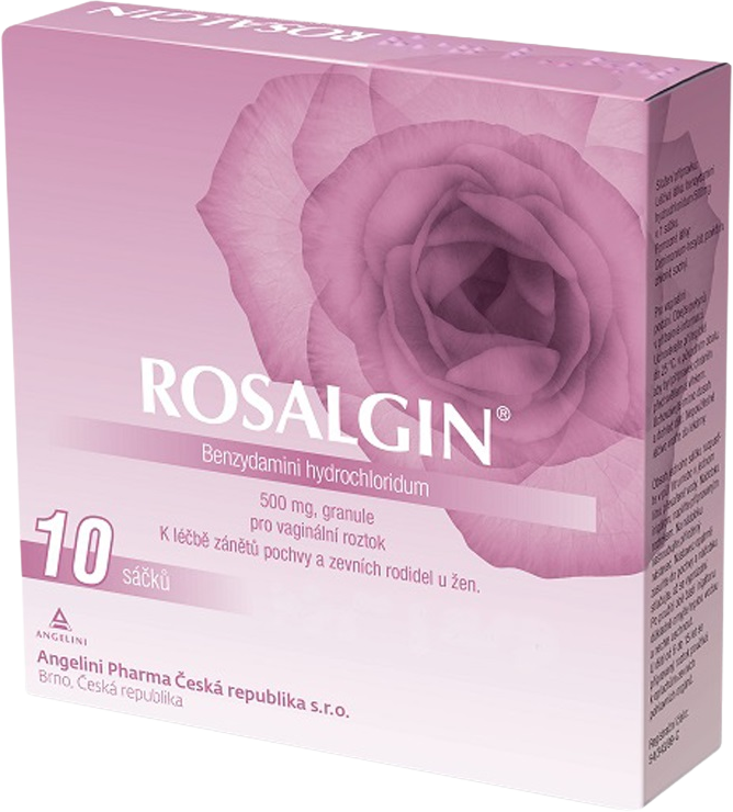Rosalgin granulát na vaginálny roztok 10 x 500 mg