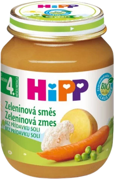 HiPP Príkrm Zeleninová zmes zeleninový 125 g