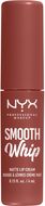 NYX Professional Makeup Smooth Whip Matte Lip Cream 03 Late Foam matný tekutý rúž, 4 ml