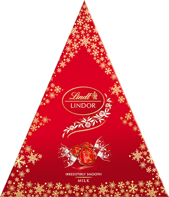 Lindt LINDOR Vianočný stromček Mix 125 g