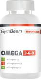 GymBeam Omega 3-6-9, bez príchute, 60 kapsúl