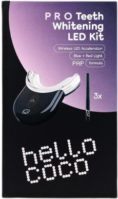 Hello Coco Súprava na bielenie zubov (PAP+ Pro Teeth Whitening LED Kit)