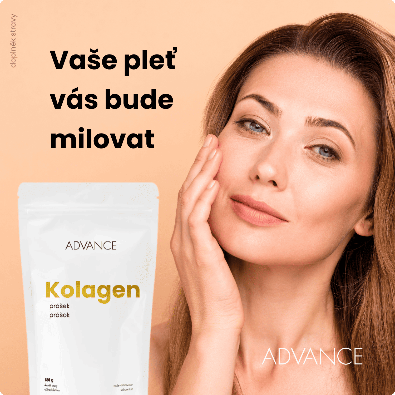 ADVANCE Kolagén prášok 180 g