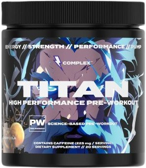 Complex Titan Pre-workout - Lemon Cola 400 g