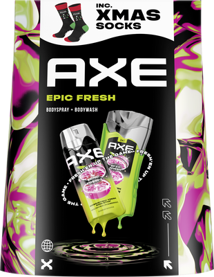 Axe Epic Fresh darčeková kazeta s ponožkami