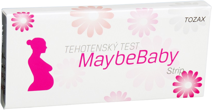 MaybeBaby Strip 2v1 tehotenský test 2 ks