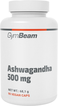 GymBeam Ashwagandha, bez príchute 90 kapslí