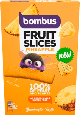 Bombus Ovocné plátky Ananás 5 x 20 g