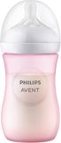 Philips Avent Fľaša Natural Response 260ml, 1m+ ružová