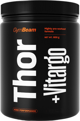 GymBeam Thor Fuel + Vitargo zelené jablko 600 g