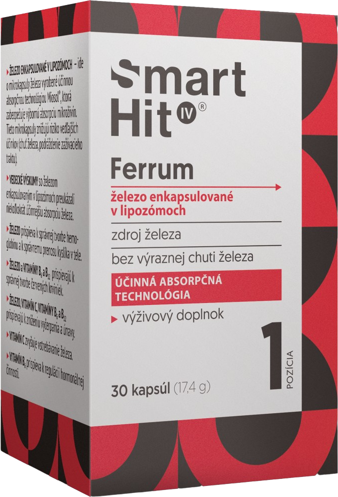 SmartHit IV Ferrum 30 kapsúl
