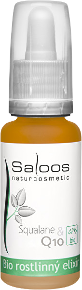Saloos BIO rastlinný elixír Squalane & Q10 20 ml