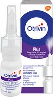 Otrivin Plus nosový sprej, hojivý účinok, nádcha a upchatý nos 10 ml