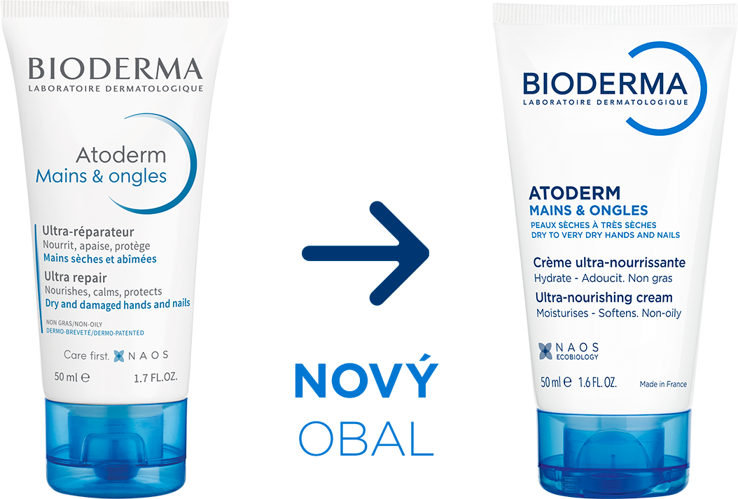 Bioderma Atoderm Krém na ruky & nechty 50 ml