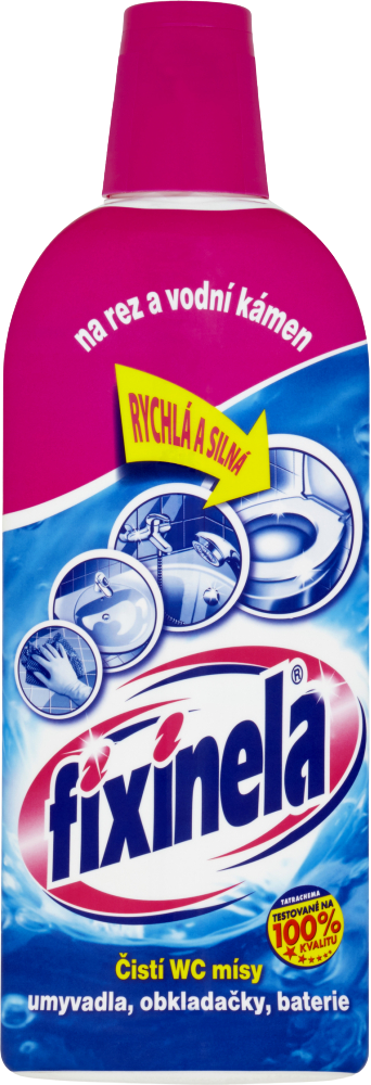 Fixinela tekutý čistič na hrdzu a vodný kameň 500 ml