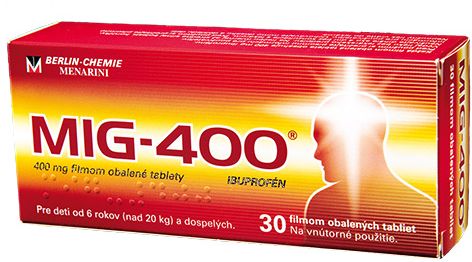 MIG - 400 mg 10 tabliet