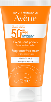 Avène Krém SPF 50+ bez parfumácie pre citlivú pleť 50 ml
