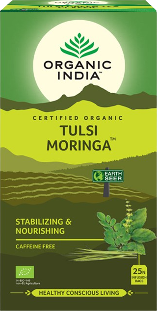 Organic India Tulsi Moringa BIO vrecká 25 ks